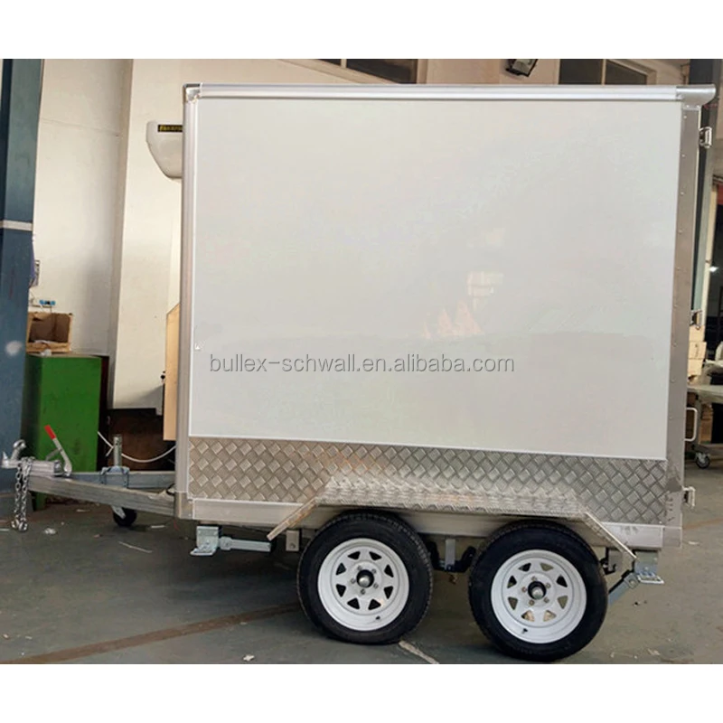 Mobile Refrigeration Cold Room Mobile Cold Room For Sale ISO9001 Fiberglass Sandwich Stainless Steel