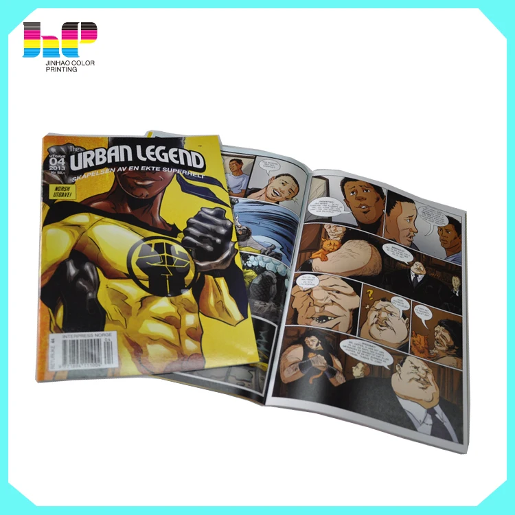 Comic Book and Graphic Novel Printing Hardback Cover or Softcover
