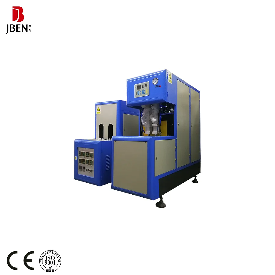 Semi automatic 4 cavity two-step model jd_s4 bottle blowing machine price