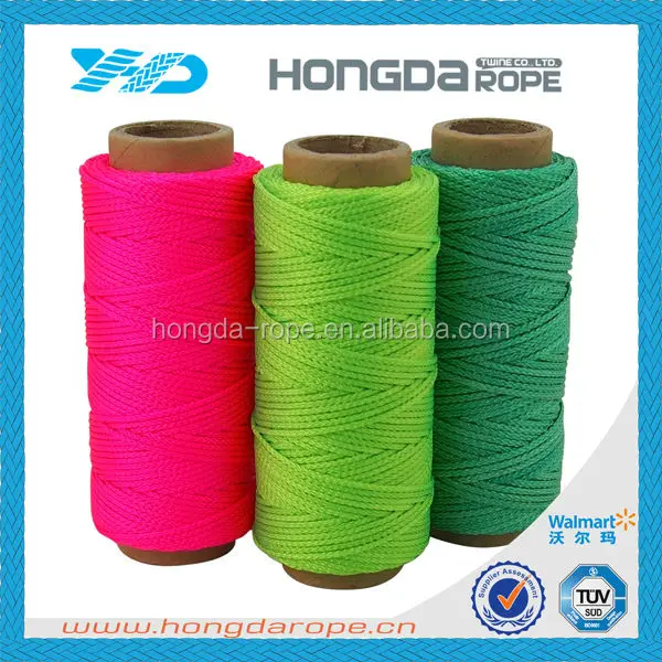 #18 nylon fishing line 8-strand twisted nylon fluorescent braided & twisted mason line