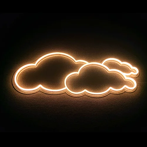 Custom LED Neon Sign Weather LED Light neon rain and clouds sign light neon