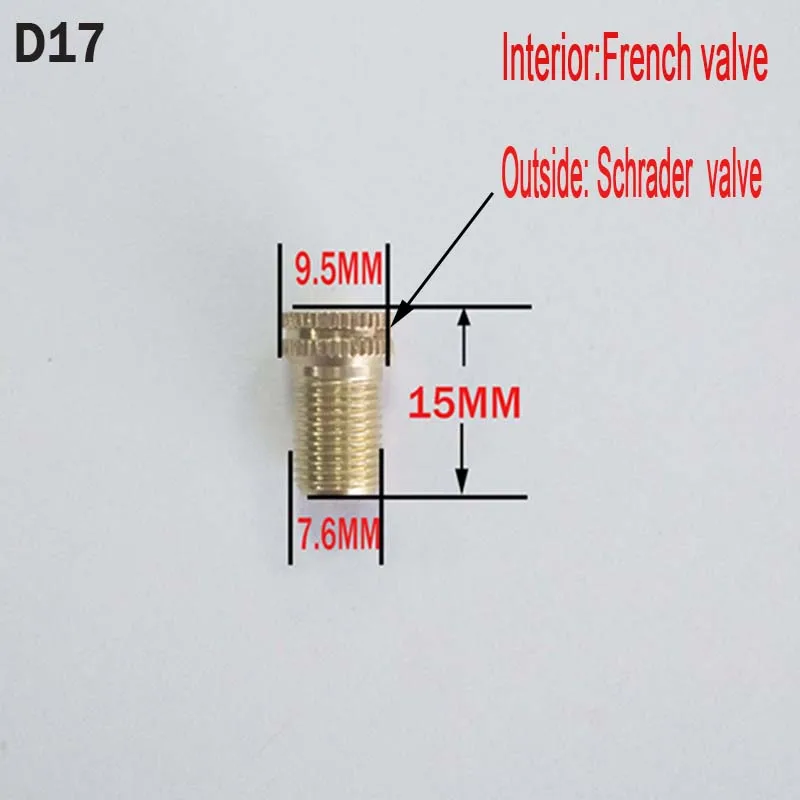 Manufactured high quality bicycle Presta valve core removable