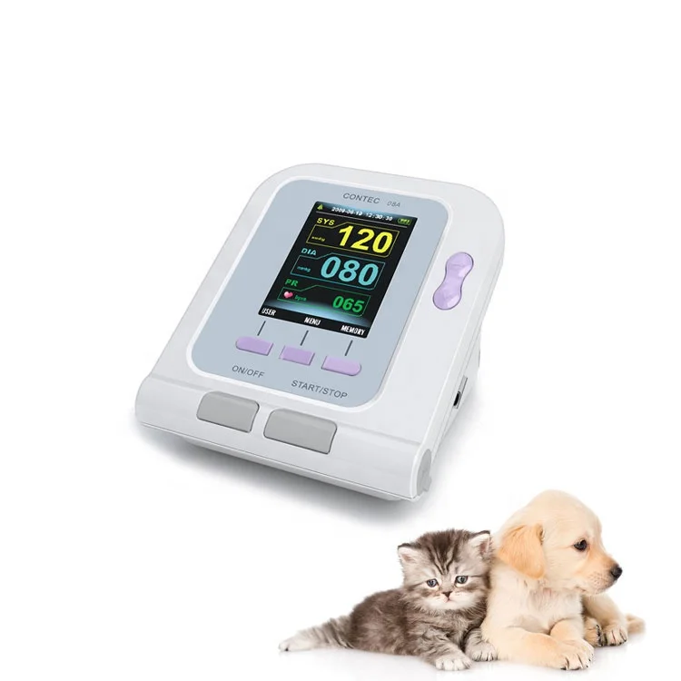  Цифровой электронный CONTEC08A-VET ветеринарной клиники Ветеринарный монитор артериального