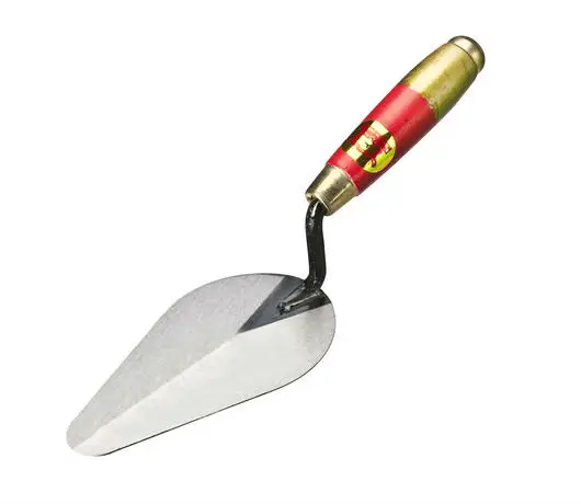 wooden handle bricklaying trowel marshalltown trowel carbon steel
