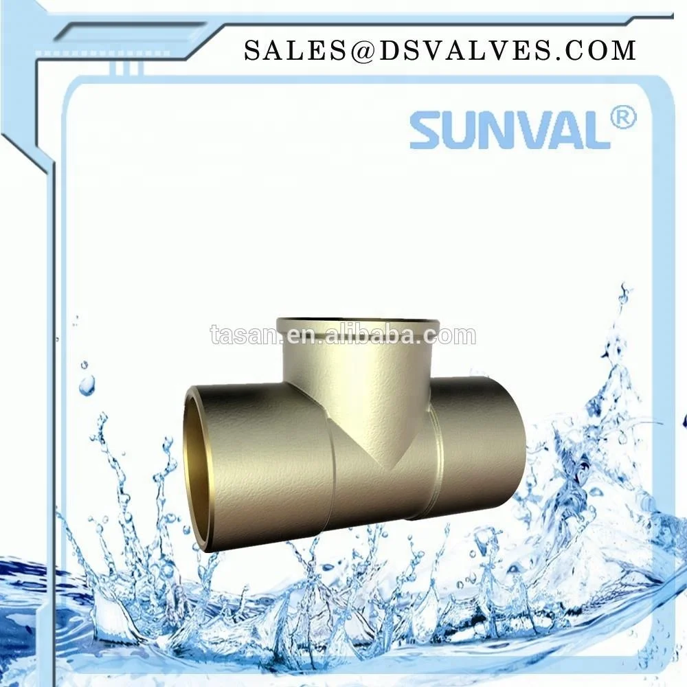 S6132HPB57-3 TEE Brass Fitting