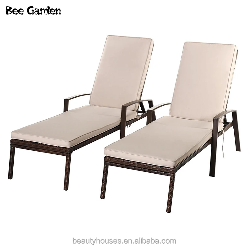 
Modern style Fashion Design Outdoor Furniture Rattan Chaise Lounge/Beach/Lying Chair 
