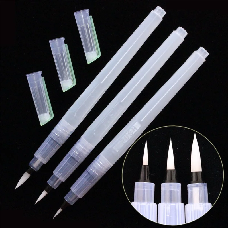 Превосходная пустая ручка-кисть для акварели ручка рисования с