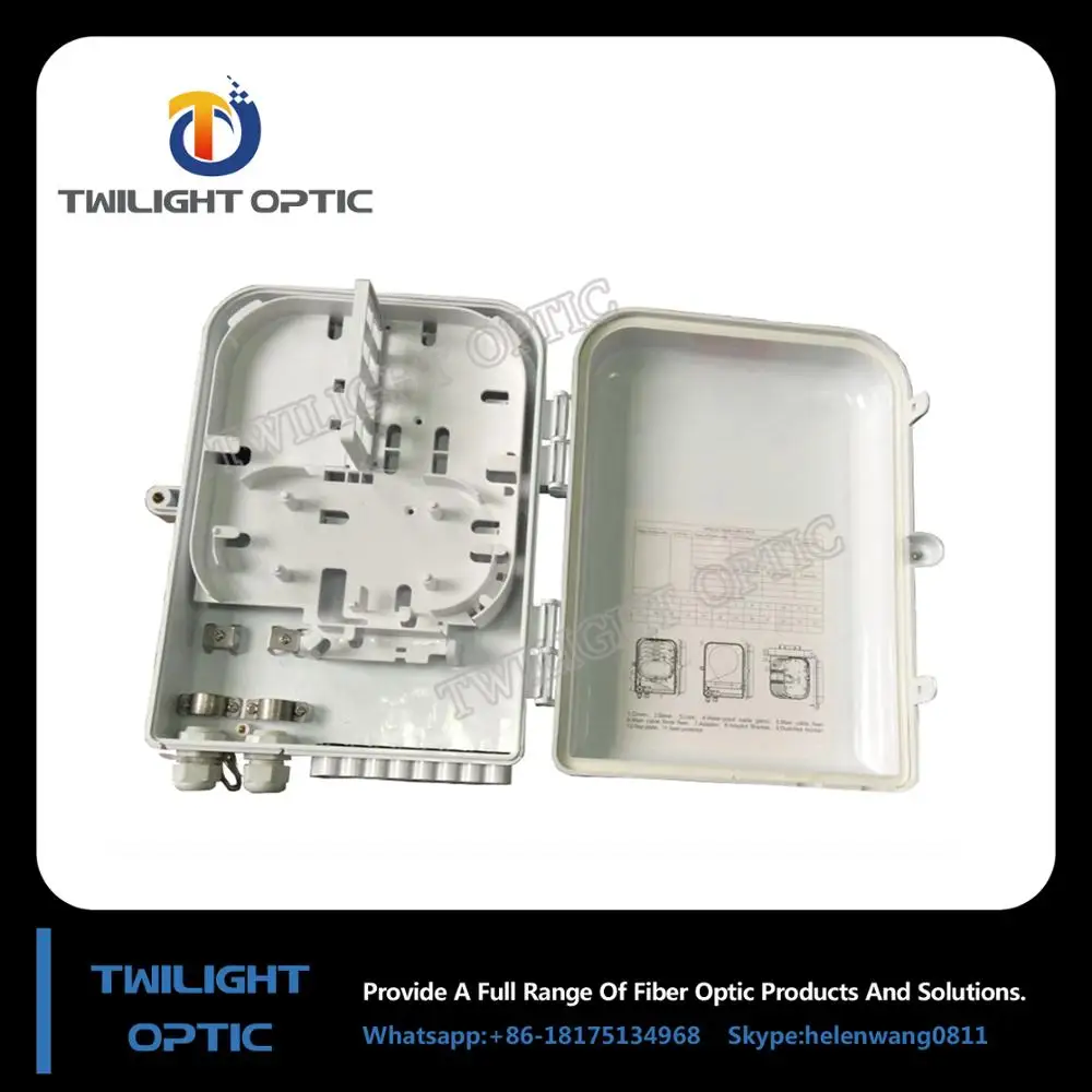 1X16 мини-ПЛК splitter ftth волоконно-оптической распределительной коробки терминал