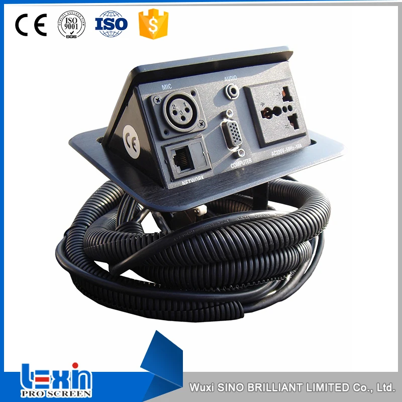 Лучший поставщик металла рабочего Разъем питания для Конференции