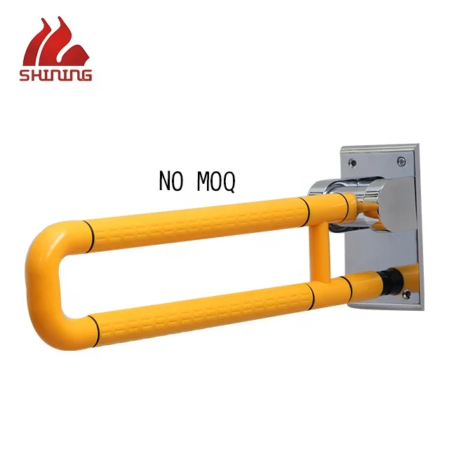 Flip Up Grab Bar for Bathroom Grab Bar Disabled People Use Bathtub Handrail Safety Handle Bars WC Armrest Grab Rail