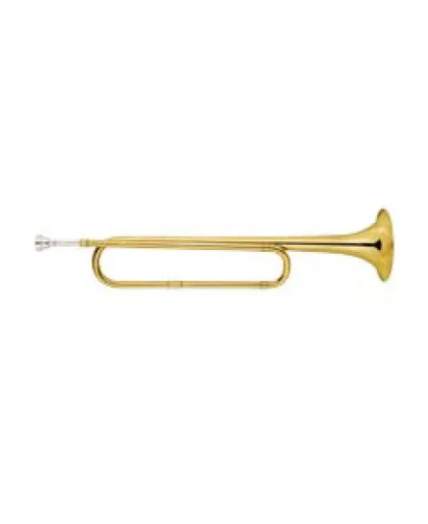 C Tone Bugle Horn Brass Wind Musical Instrument