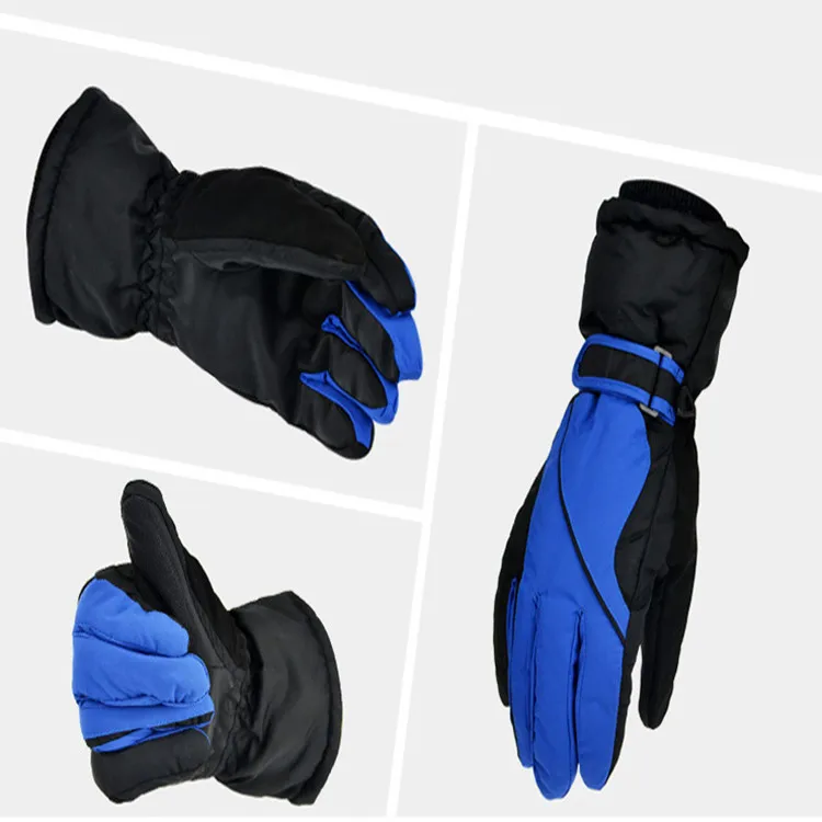 Высококачественные мужские вышитые лыжные перчатки