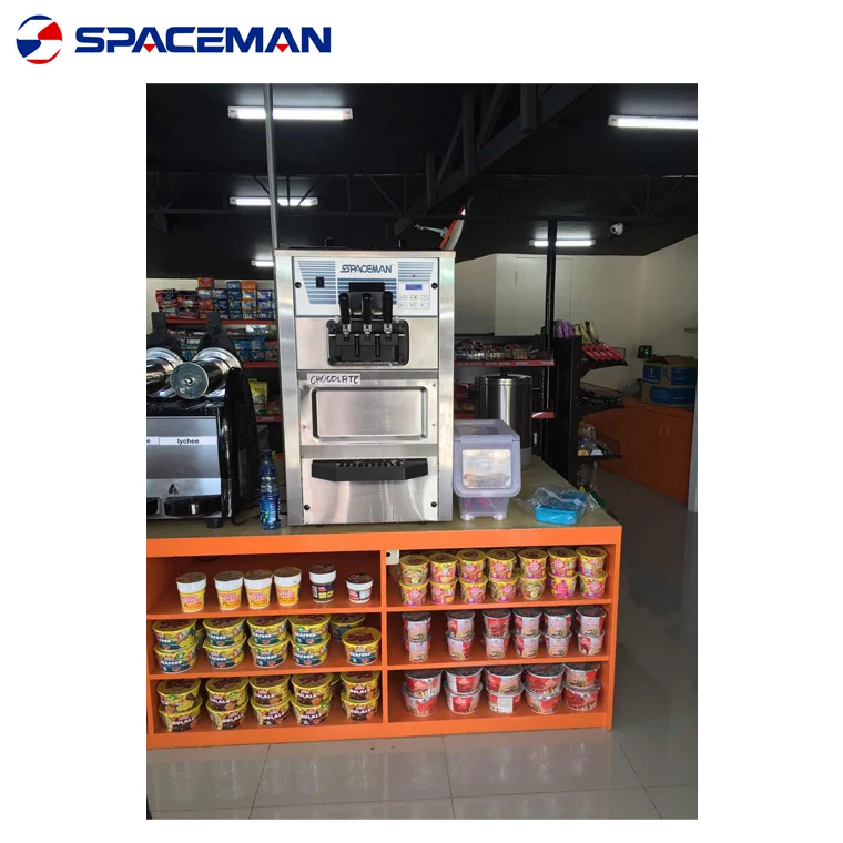 
SPACEMAN soft ice cream making machine manufacturer 