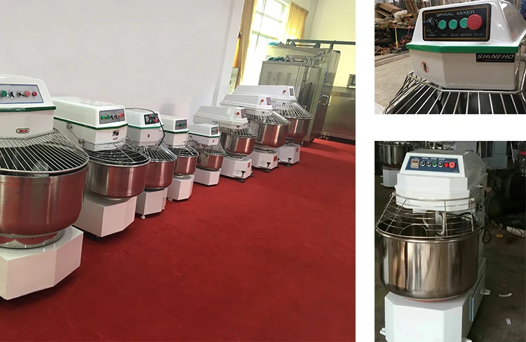 Commercial Shineho Hot Selling Bread Pizza Dough Mixer for Bakery