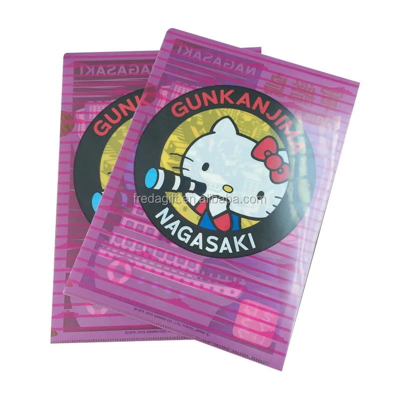 
A3/A4/A5 Size Clear PP Plastic Document Hanging File Folder cheap price 