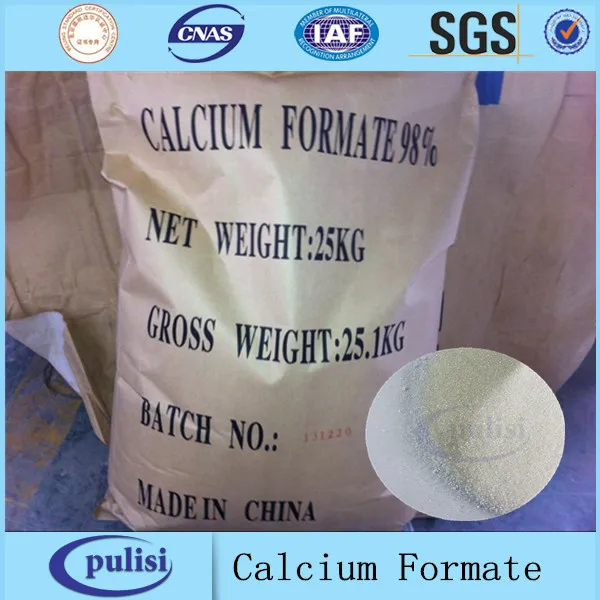 корм для животных соли и промышленной соли 98% кальция формиат