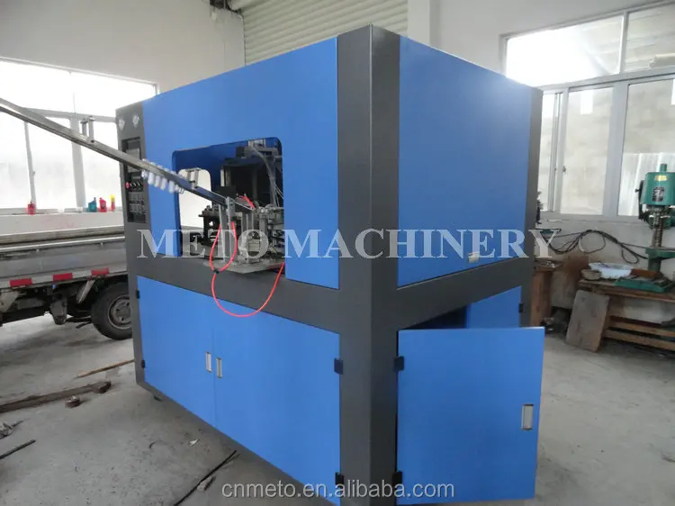 KM-600 6 полости ПЭТ бутылки (для воды) воздуходувки машина Servo