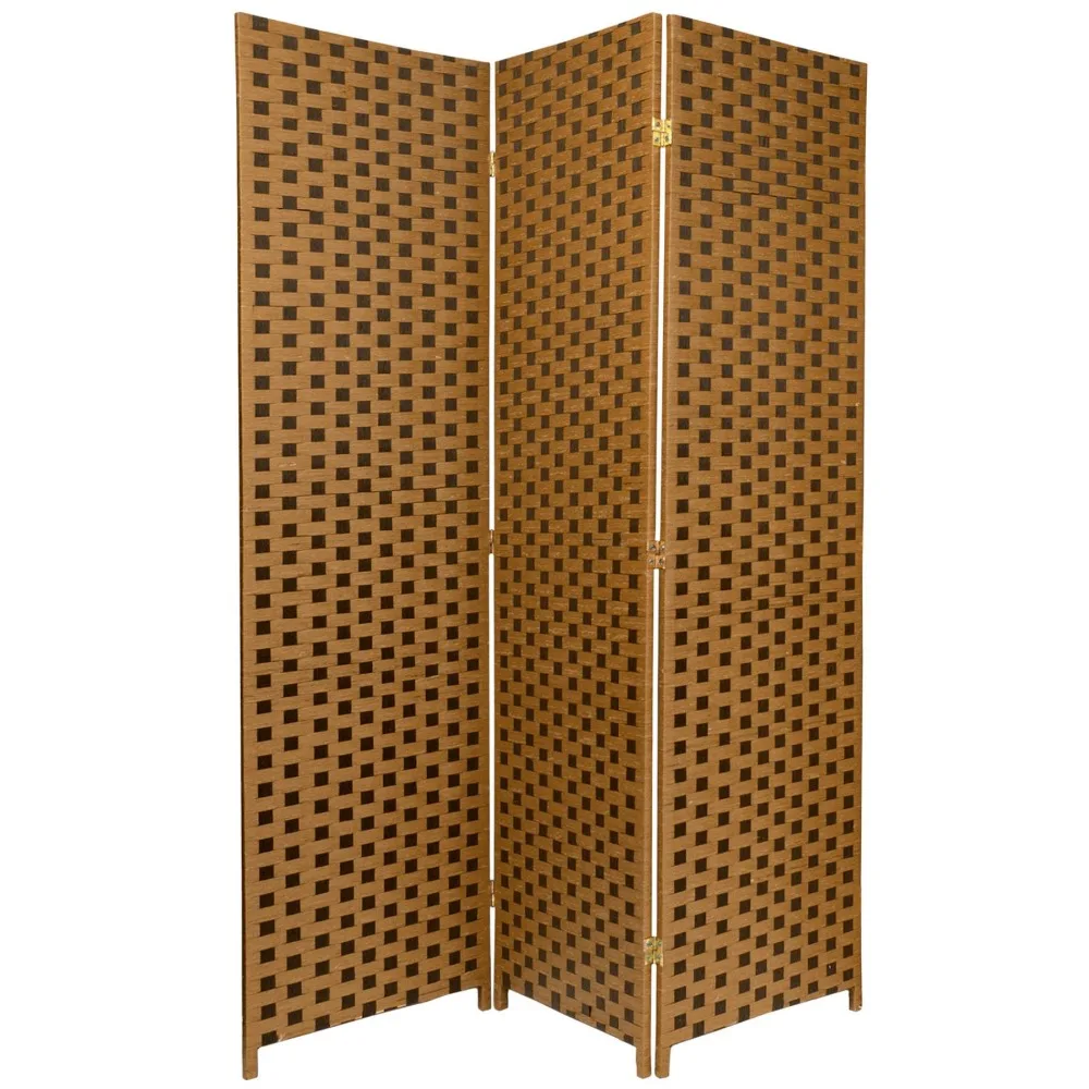 Shoji Folding Panel Plastic Bamboo Hanging Screen Room Divider