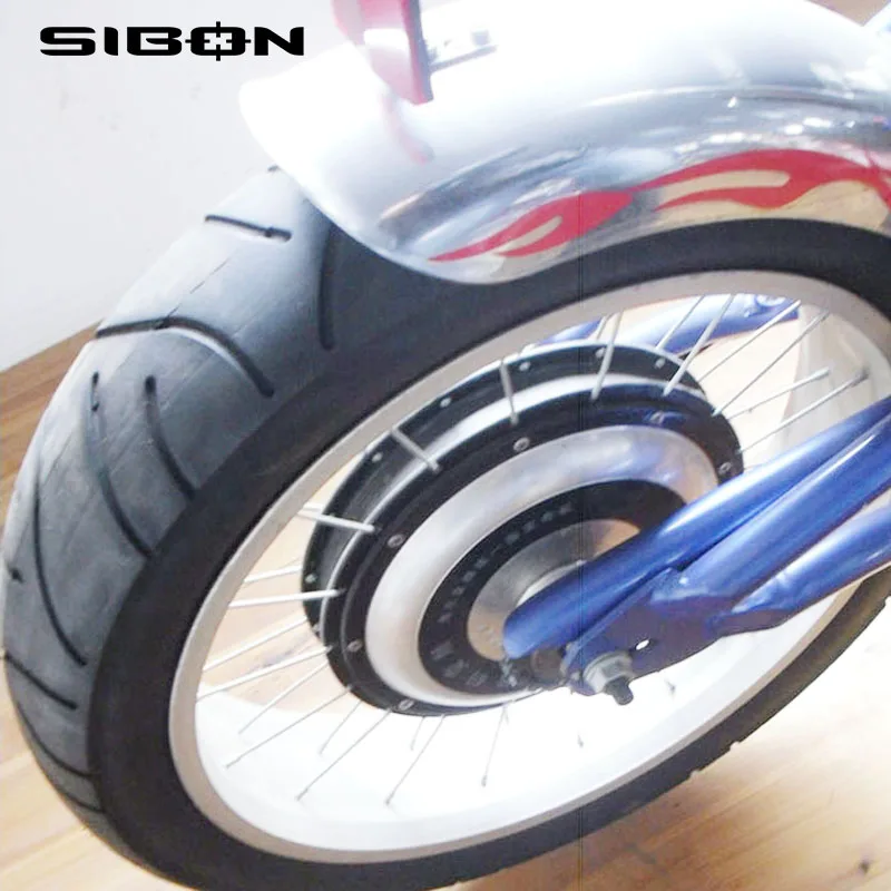 SIBON 250W CE brushless motor lead acid battery blue adult chopper electric bicycle fromchhinese factory