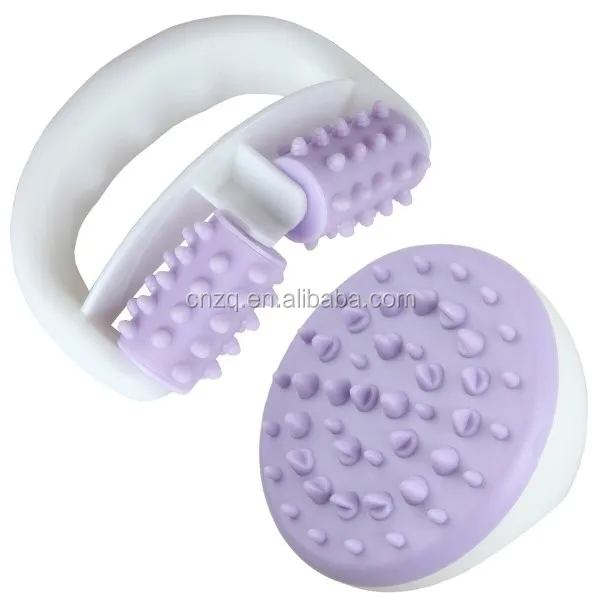 
Anti Cellulite Mitt Brush and Roller Plastic Massager 