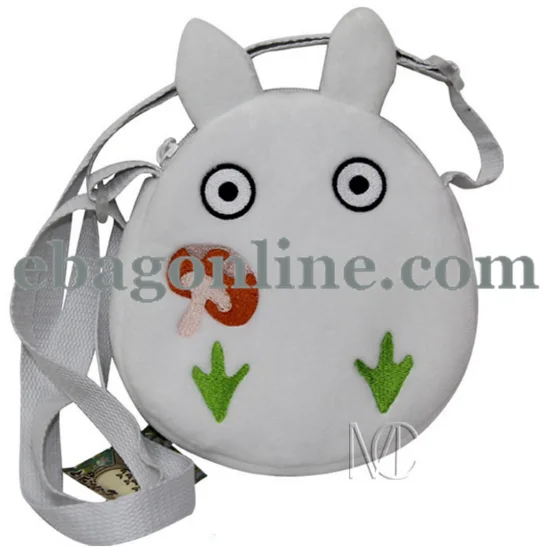 
Cute Anime My Neighbor Totoro Soft Plush Phone Bag Single Shoulder Bag Small Crossbody Bag 
