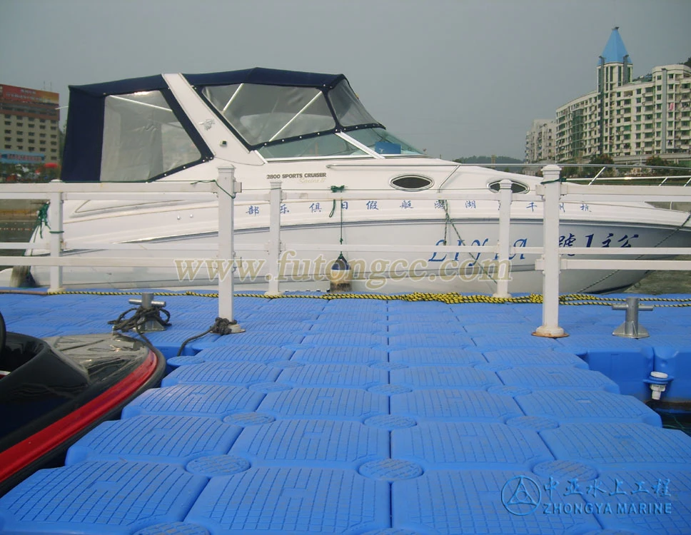 plastic pontoon cubes floating dock jet ski boat jetty floating bridge walkway