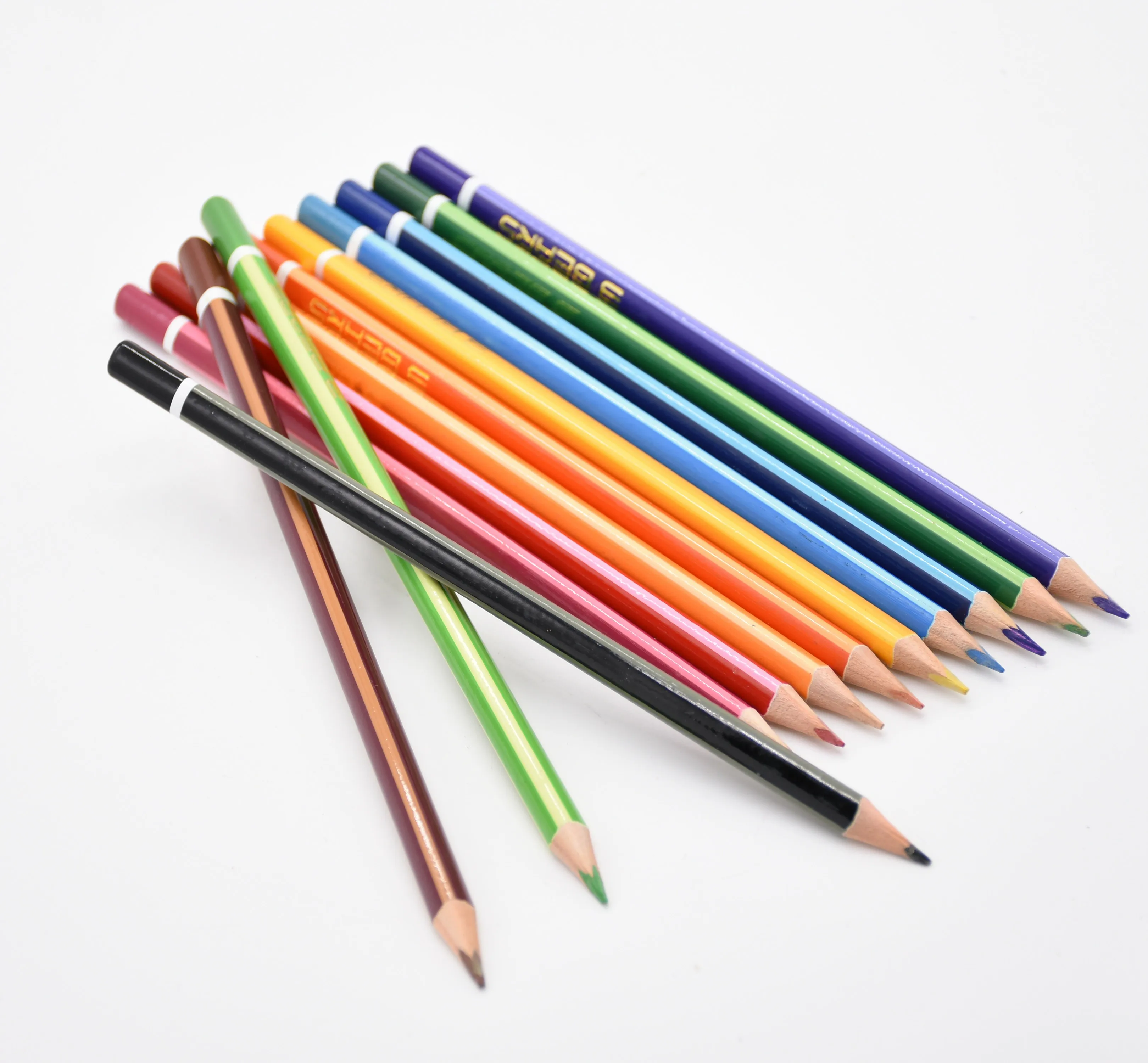 Chinese Ecofriendly color Cheap Bulk Raw Wood Students Pencil for art projects