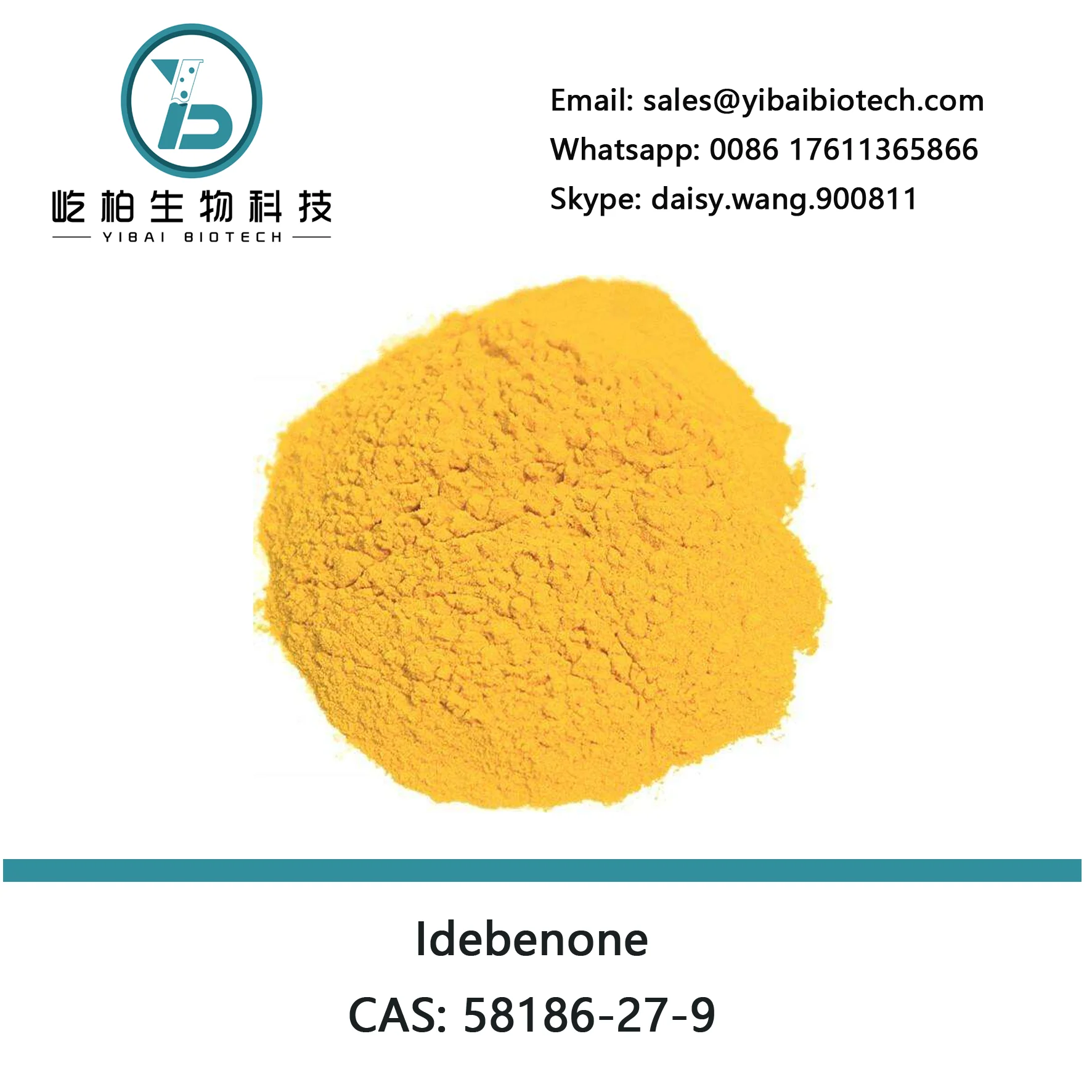 
Good Price Top Quality Powder Idebenone 58186-27-9 