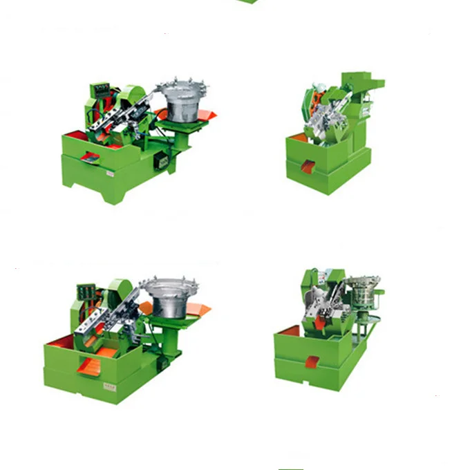 Automatic low noise threading rolling machine with gear box