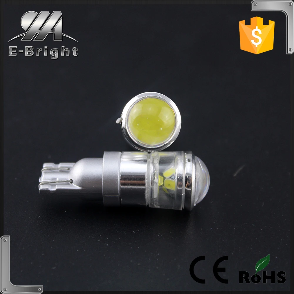 Белый 4SMD-2835 Объектив Проектора 168 194 2825 W5W LED Замена Лампы Для Номерного знака