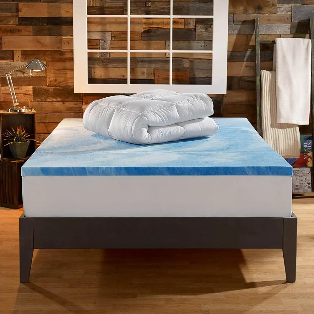 High Quality Gel Memory Foam Mattress Topper With CertiPUR-US Certification