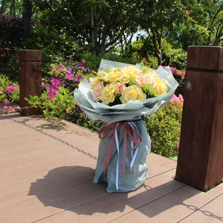 
 Shinewrap цветочный букет оберточная бумага нестандартного размера Цвет оберточной бумаги для цветов  