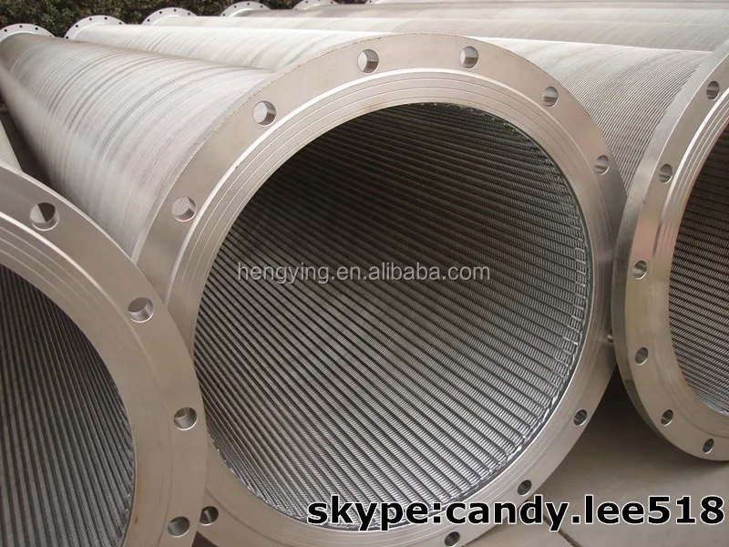 2023 Hot Sale water well screen,johnson screen,wire wrapped screen pipe