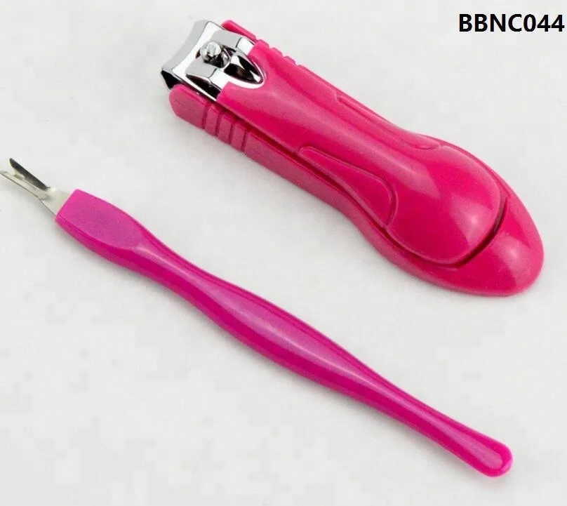 2018 Baby kid safety carbon steel fingernail toenail manincure nail care tool clipper cutter with magnifying glass