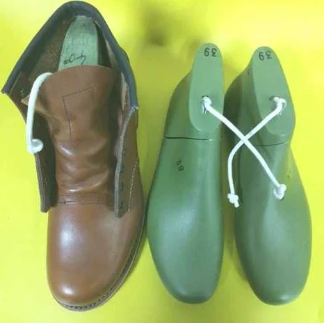 Handmade leather boots shoe making plastic shoe lasts