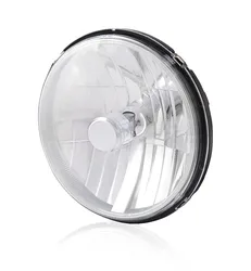 Round DOT Waterproof Low Beam Led Motorcycle Projector Halogen Sealed Beam Auto Headlight