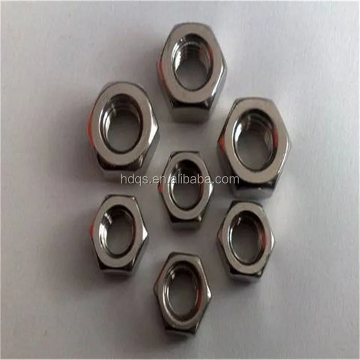 hex nut m10 din934 , finishing NUT Hex Nuts DIN934 High Quality in China