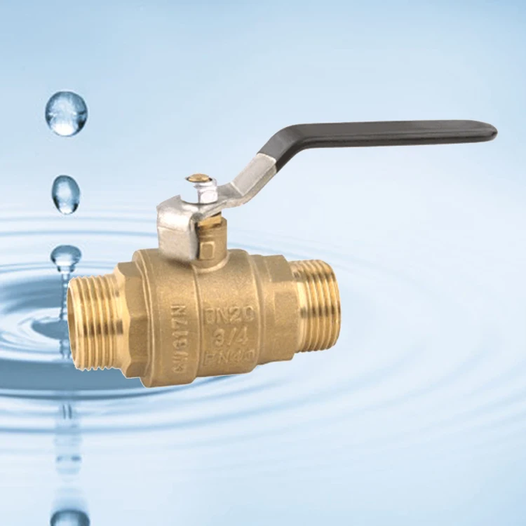 Низкосвинцовый латунный бронзовый шаровой клапан