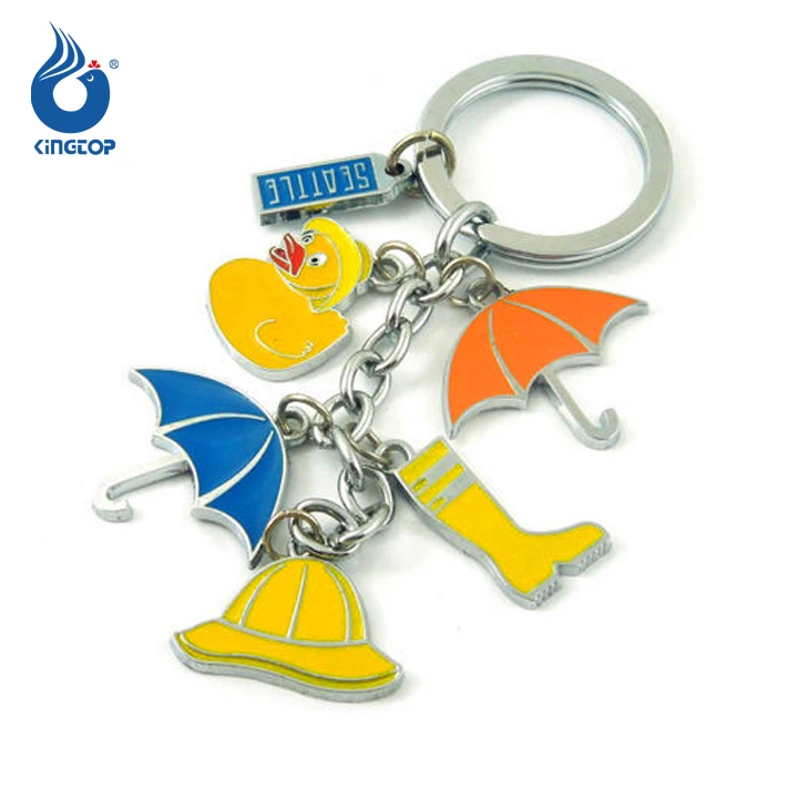 Australia kangaroo animal metal keychains