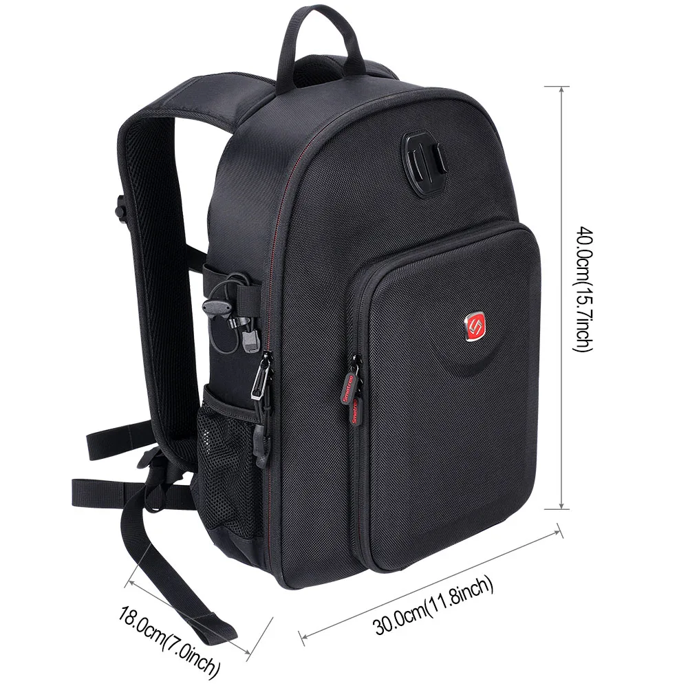 Smatree Hardshell backpack for DJI GOGGLES + MAVIC / SPARK +Gopros Heros Sessions
