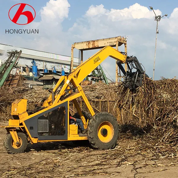 HY-4200 three wheel cane loader sugarcane loader