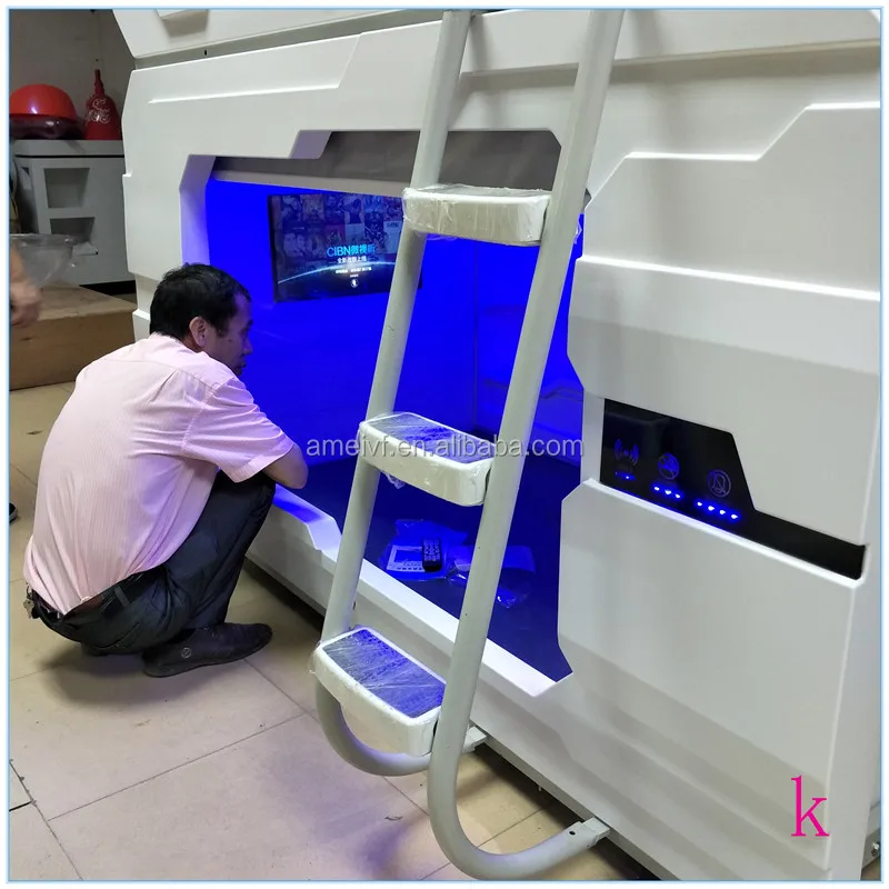 
Latest modern vaccum forming space capsule hotel 