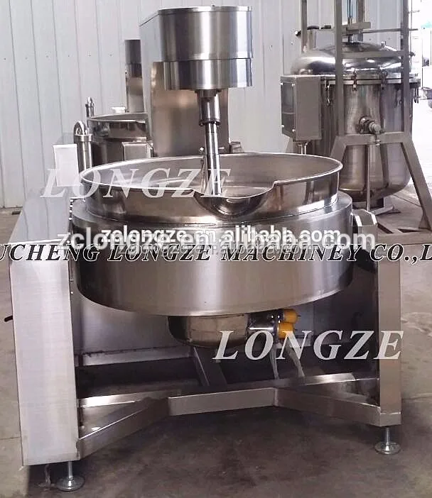 The Commercial Jacketed Cooking Kettle/agitator Electric Heating Jacketed Kettle/jacketed Kettle Steam Jacketed Pot