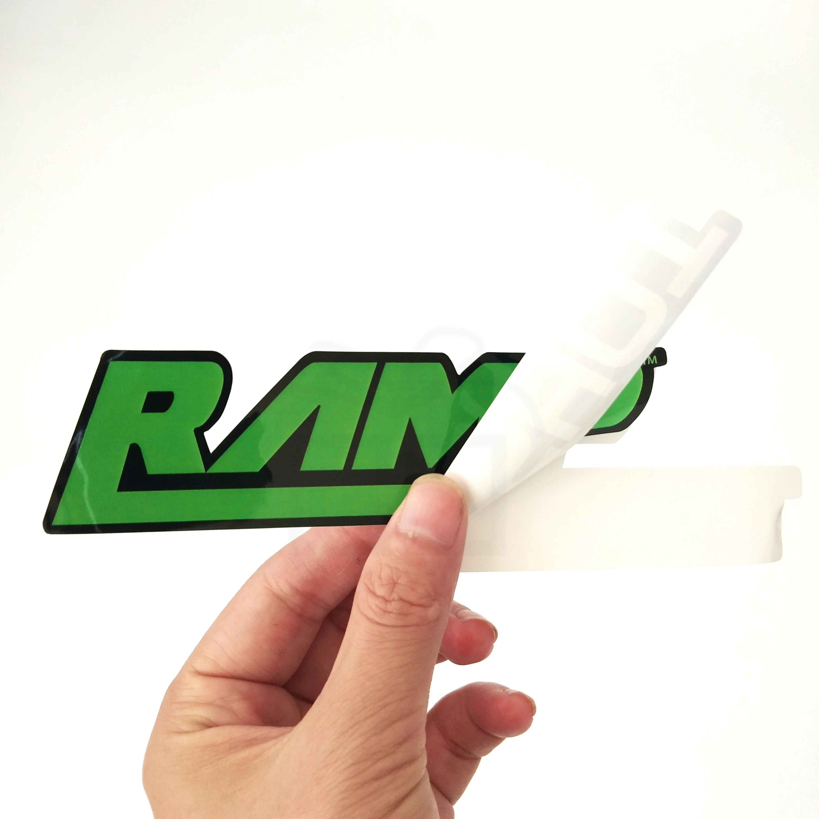 Waterproof UV Coating Custom Pvc Vinyl Car Decals Die Cut Logo Racing Motorcycle Stickers