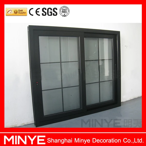 unbreakable glass aluminum window for house