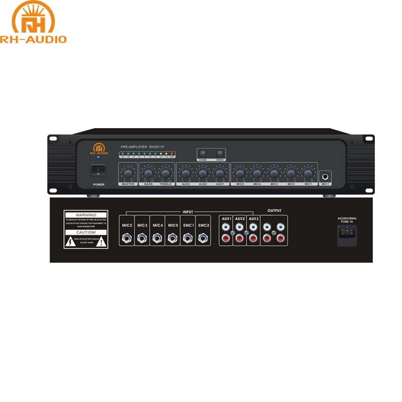RH-AUDIO PA Pre Amplifier for Signal Amplifier Applications