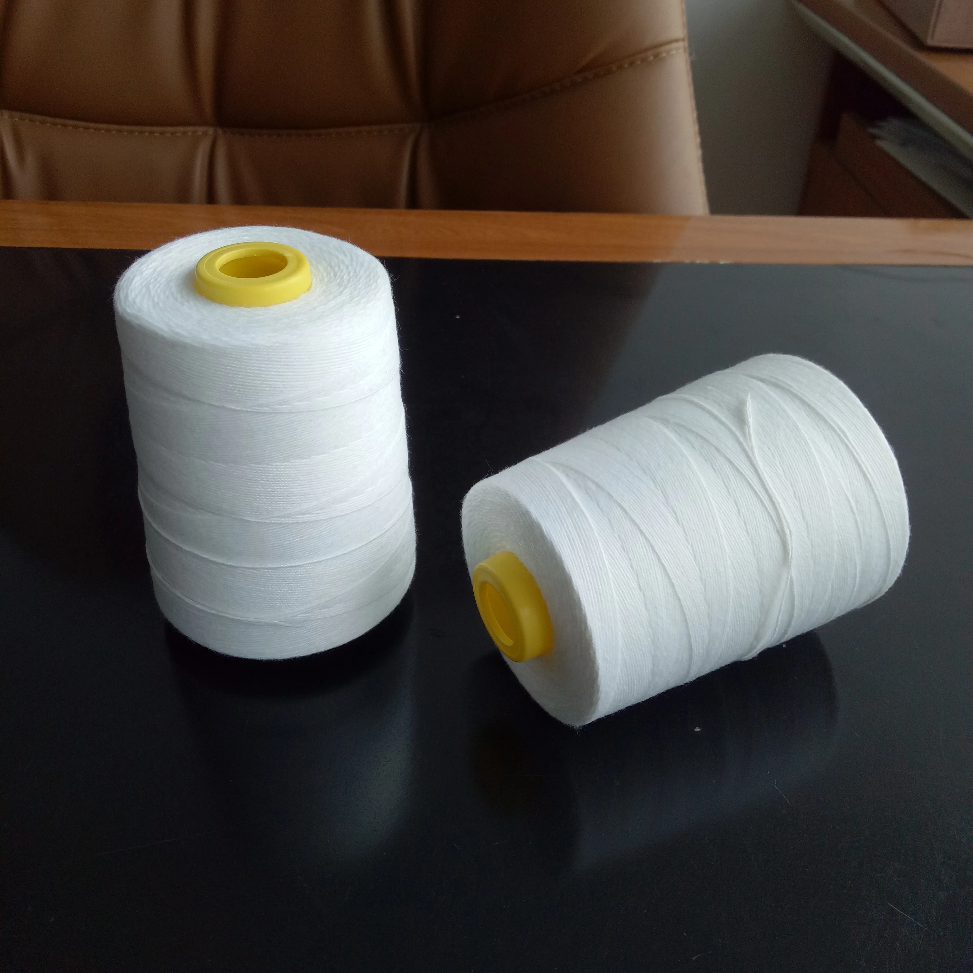 For bag closer sewing machine, normal type sewing 100 polyester sewing thread for bags