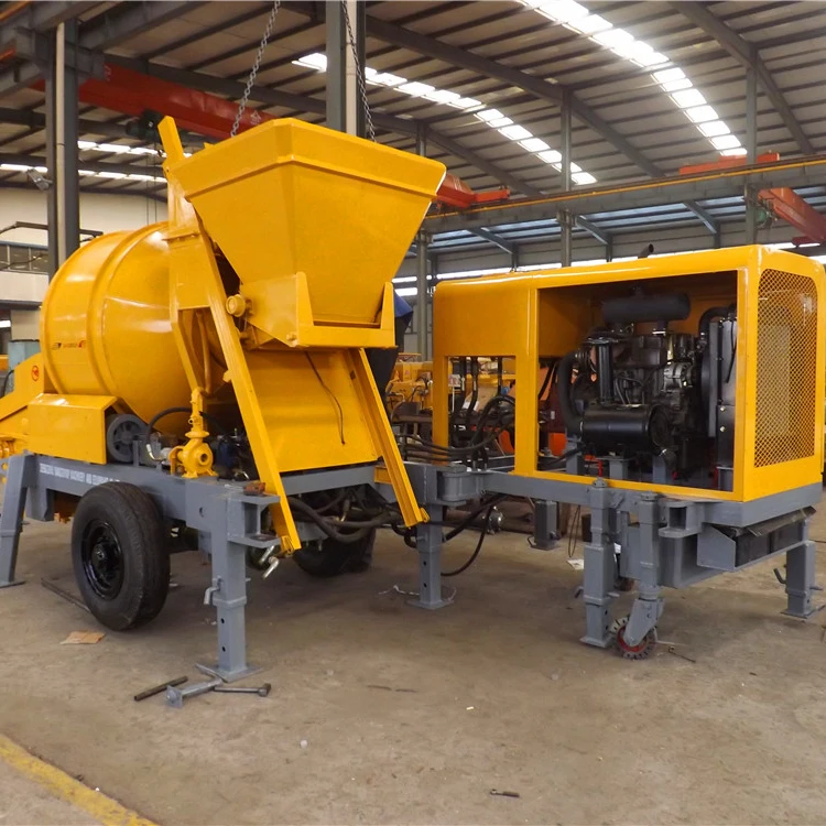 Небольшой мобильный гидравлический бетононасос прицепа с