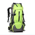 50L large capacity Outdoor climbing bag men and women Nylon Waterproof Rucksack Camping hiking package sport