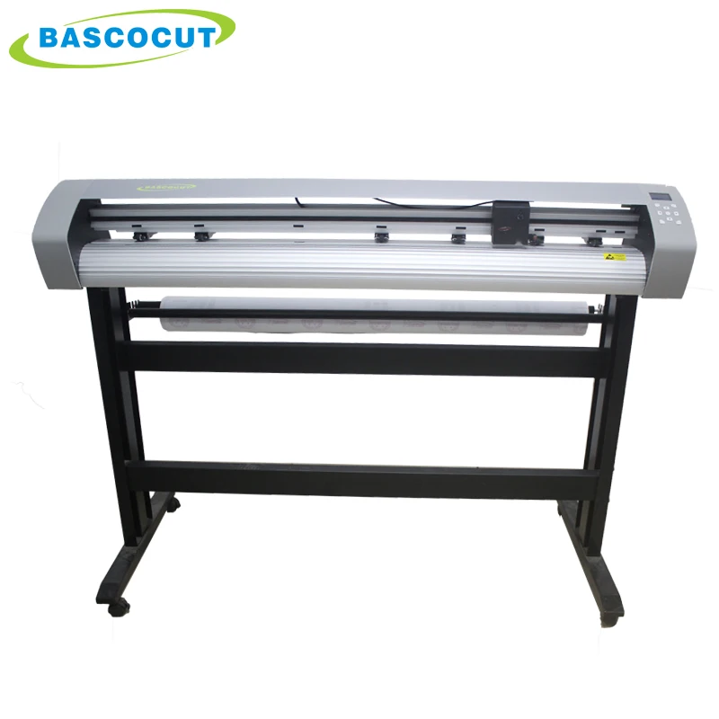 48inch cutting plotter/vinyl car sticker window film cutting machine/Bascocut free software USB driver cutter plotter